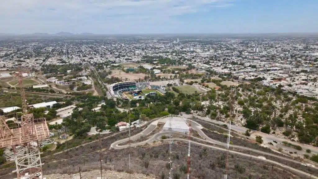 Ciudad de Los Mochis vista desde el Cerro de la Memoria