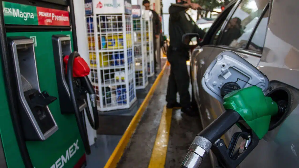 Precio de los combustibles en México 23 de julio