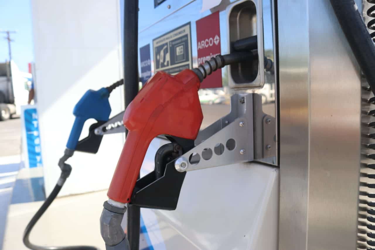 Bombilla de una estación de gasolina