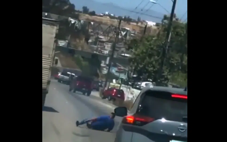 Grúa accidente en Tijuana