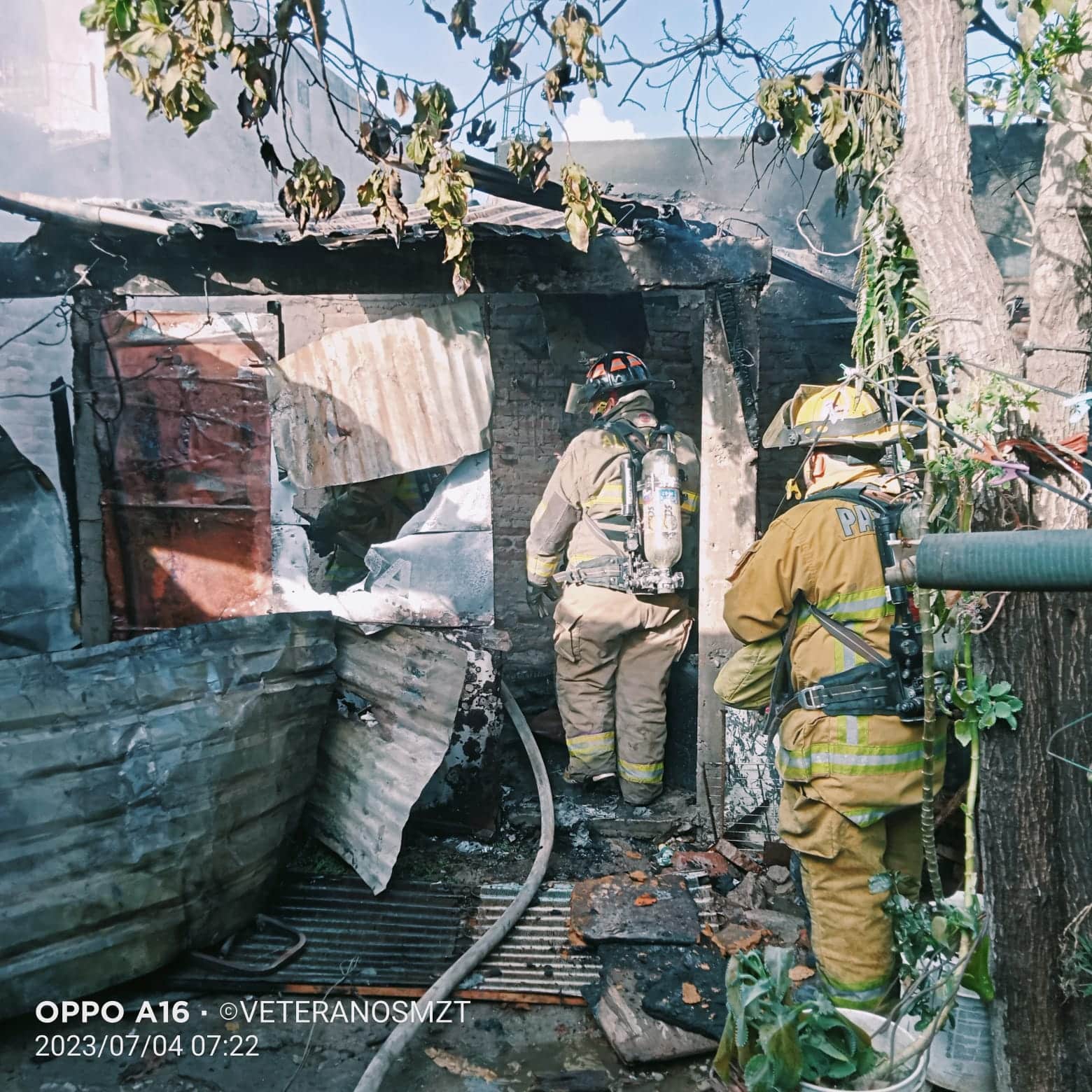 Incendio de casa