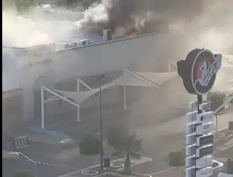 Se incendia restaurante en Hermosillo, Sonora