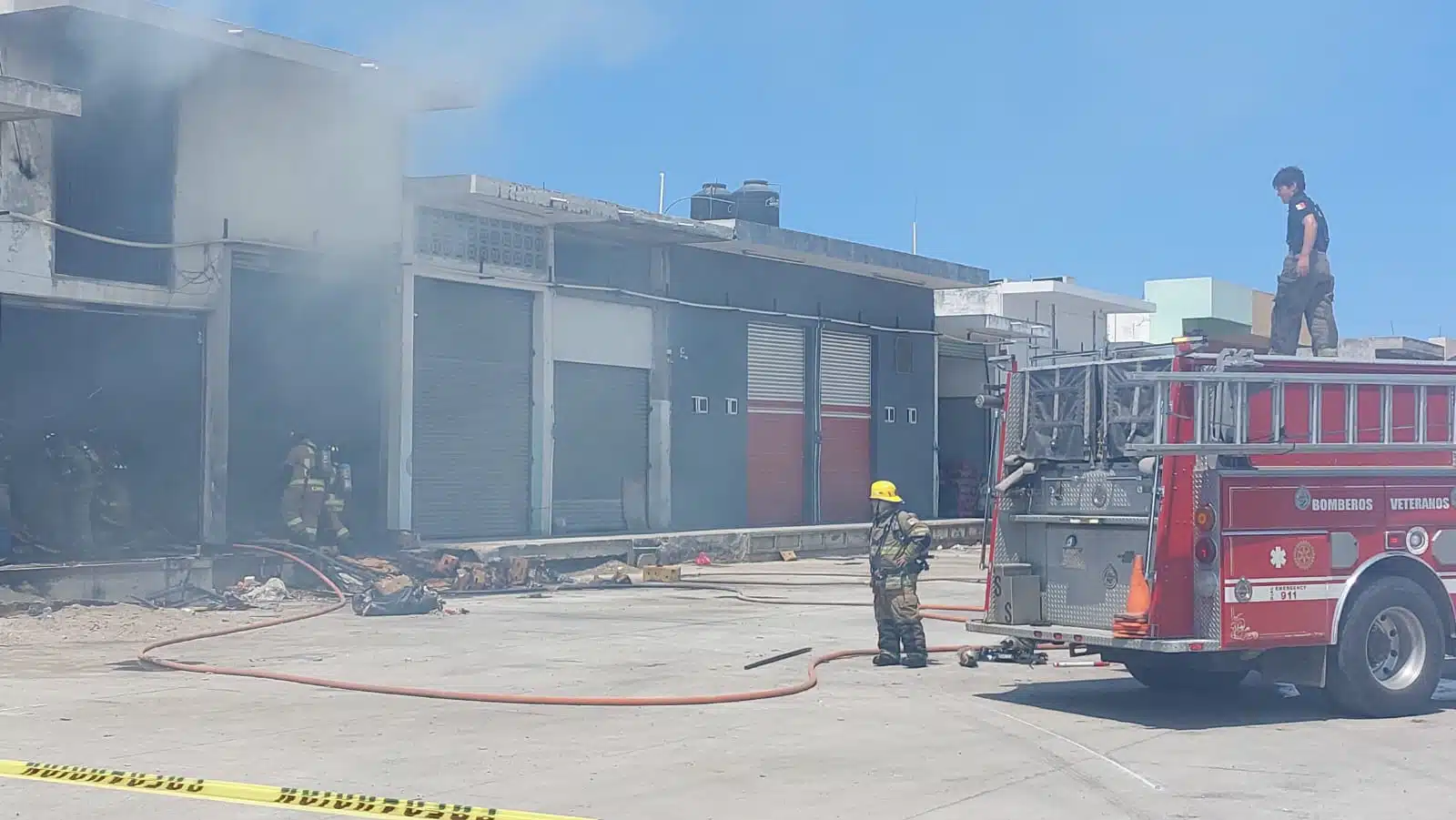 Incendio de Yarda Mazatlán