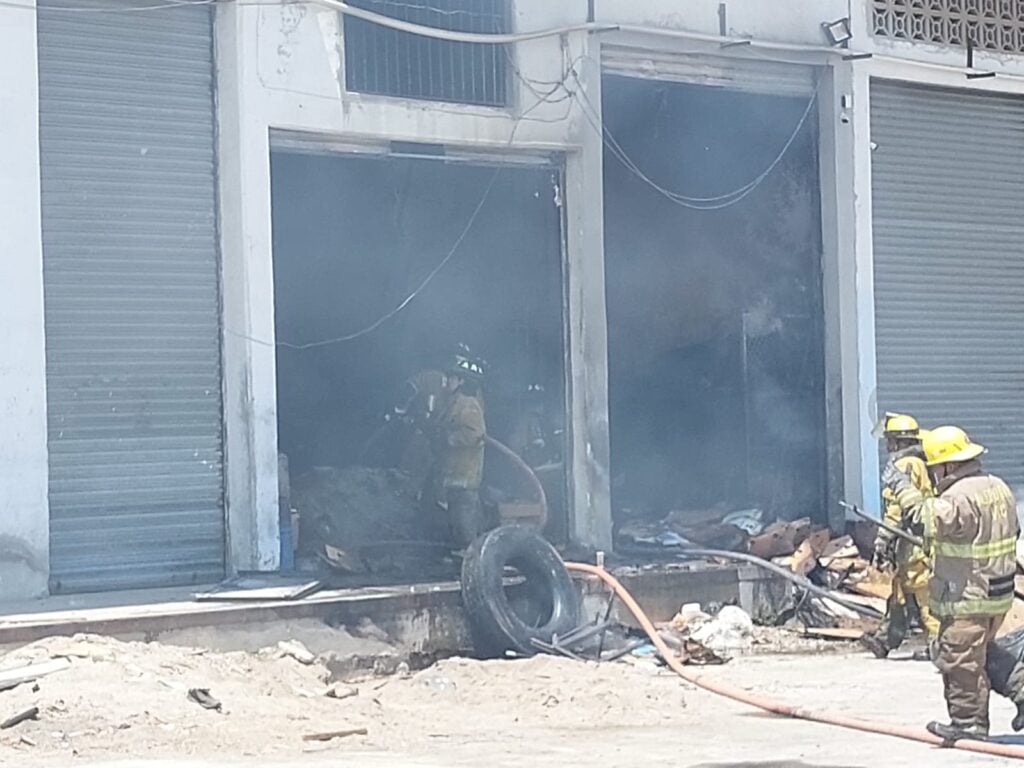 Incendio de Yarda Mazatlán