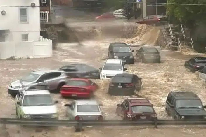 Se registran terribles inundaciones en Nueva York