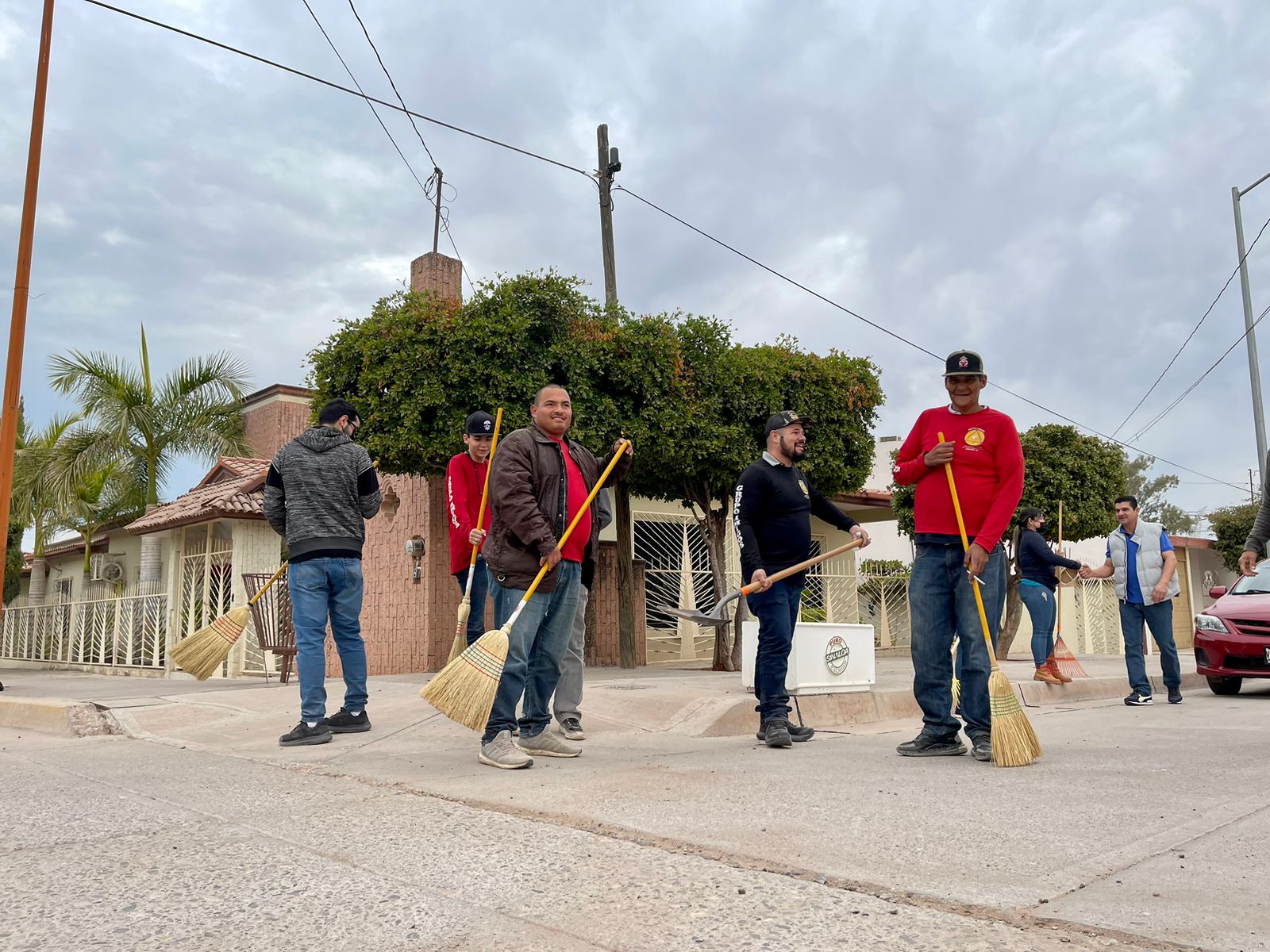 Jornadas del Bienestar, limpieza de calles