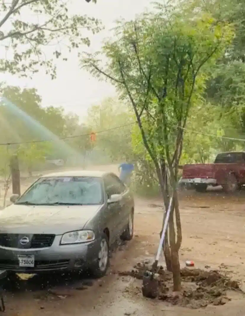 Las lluvias ayudaron a abastecer aquellos pozos que se encontraban secos en los municipios de Choix y El Fuerte.