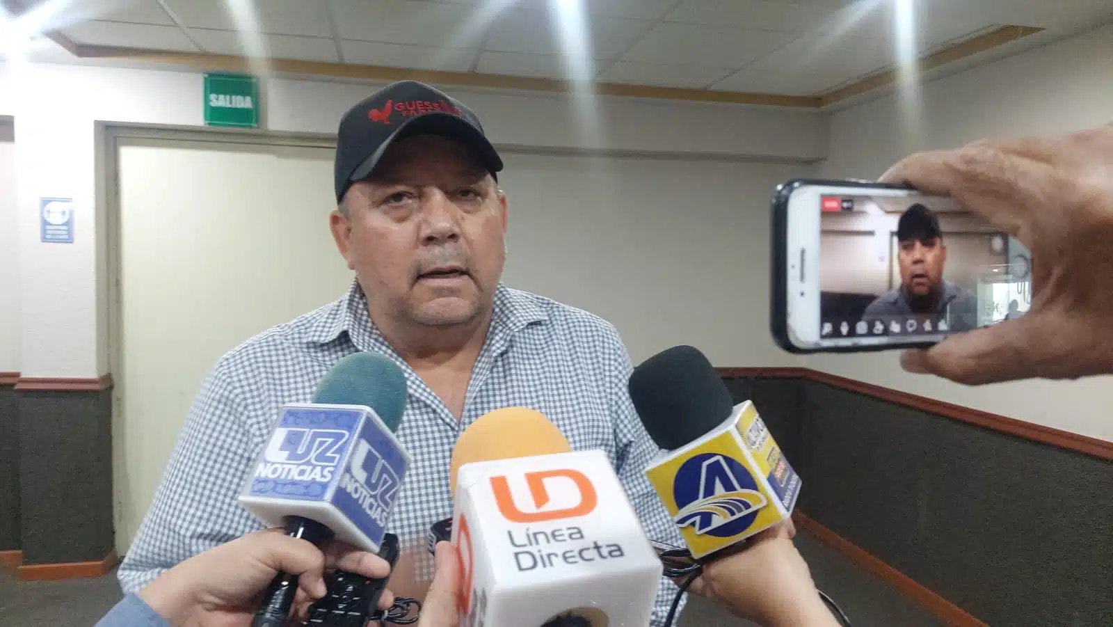Presidente de la Liga de Comunidades Agrarias en Sinaloa, Miguel Ángel López Miranda.