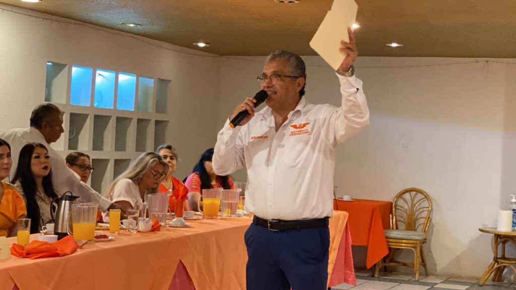 Toma de protesta en Guasave para nuevo comité municipal del partido naranja.