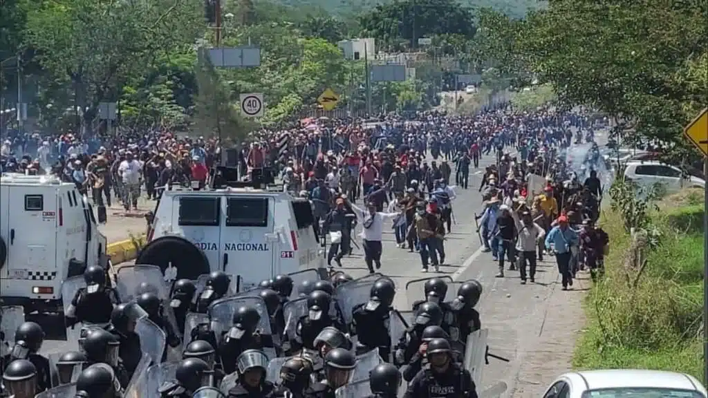 Manifestaciones en Chilpancingo