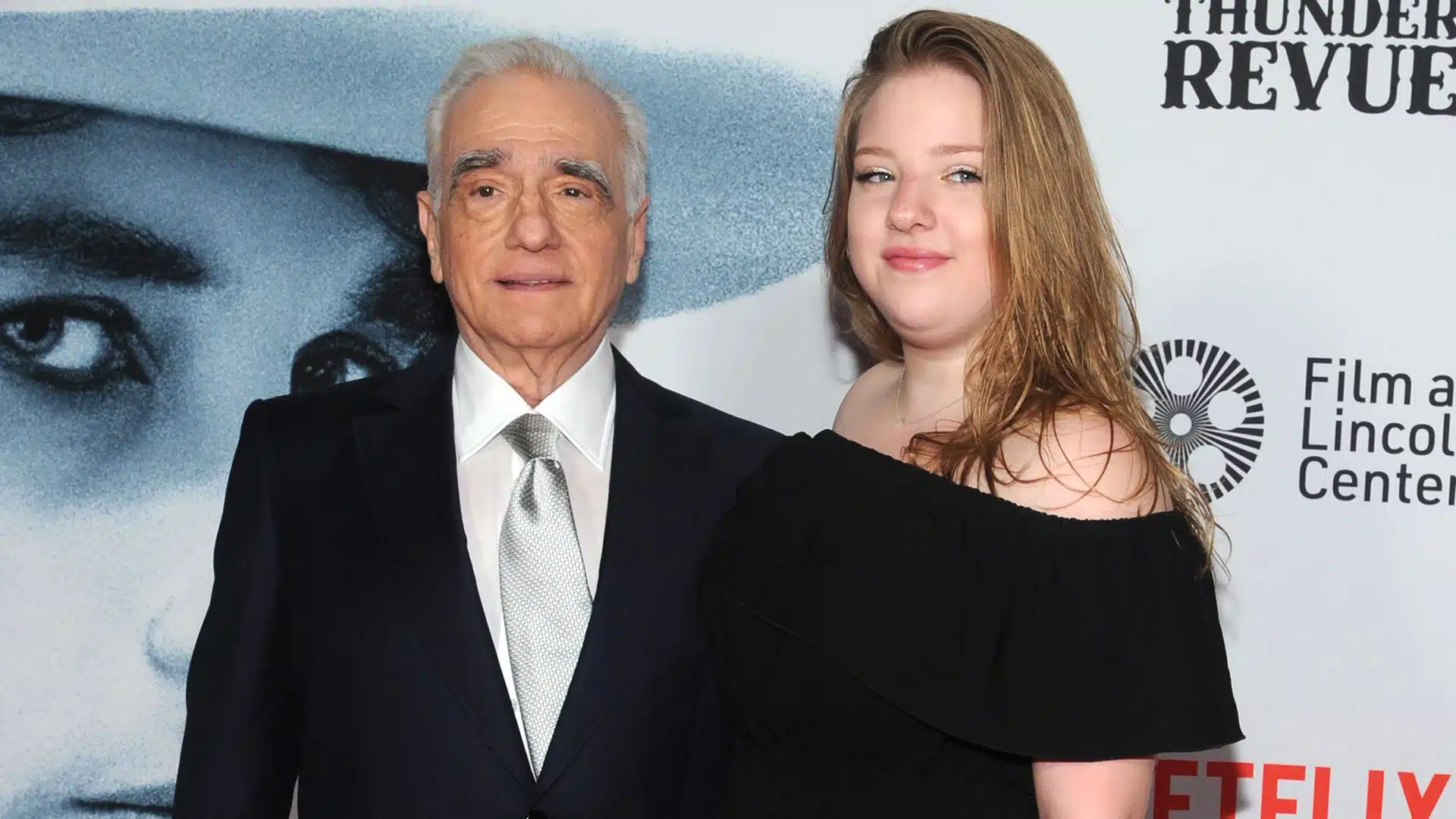 Martin Scorsese acompañado de su hija Francesca