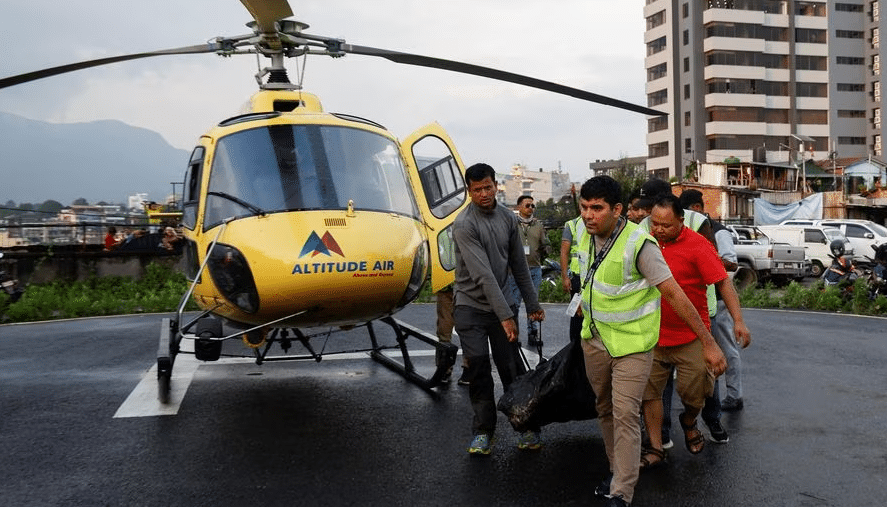 Mexicanos muertos en Nepal