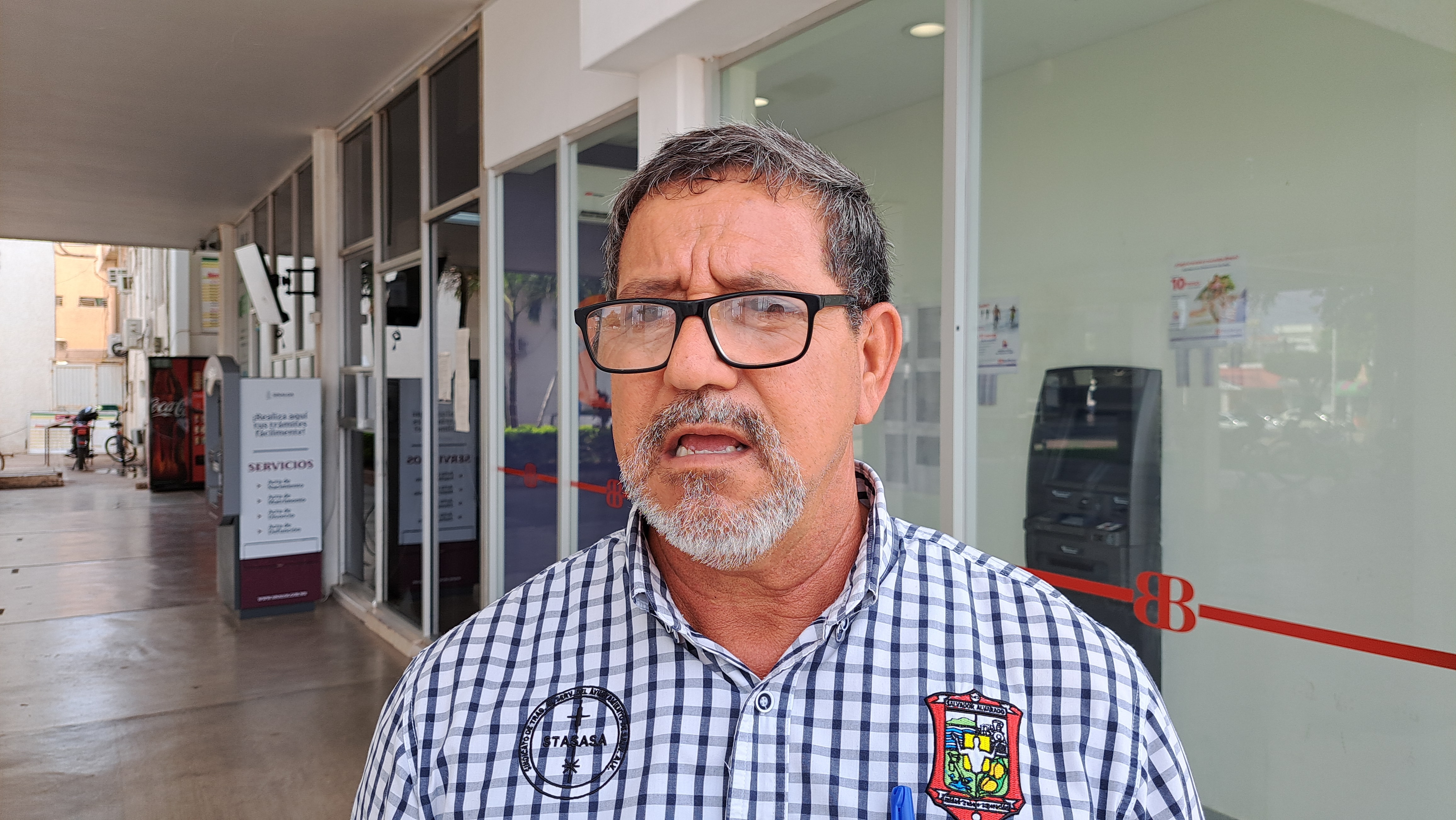 Líder sindical Miguel Zazueta Gerardo
