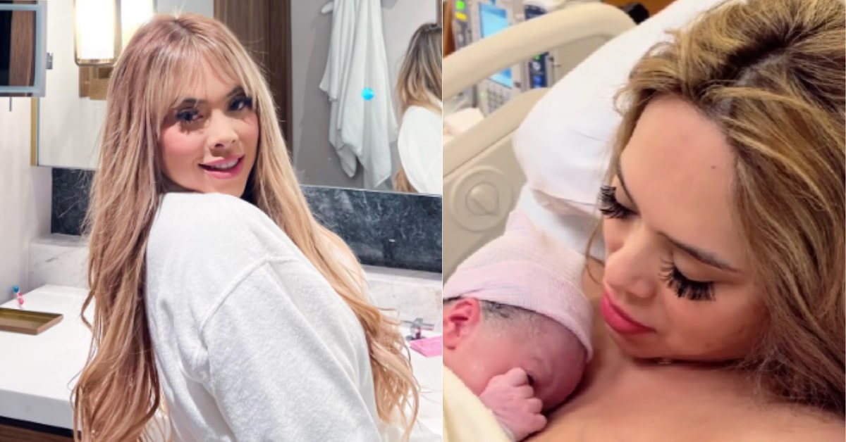 A la izquierda Jiapsi Yáñez y a la derecha Jiapsi Yáñez con su hija