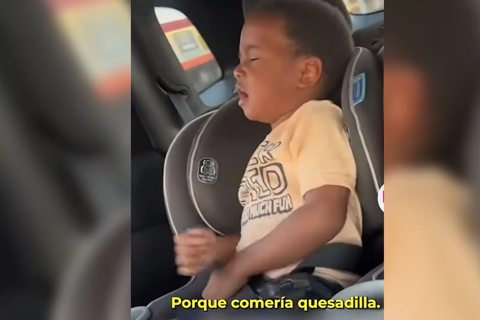 Niño africano hace berrinche porque quiere ser mexicano; ¡quiere comer quesadillas!