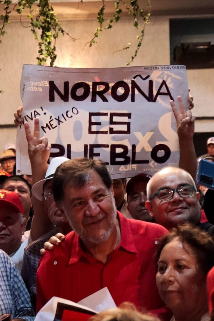 Noroña en Sinaloa