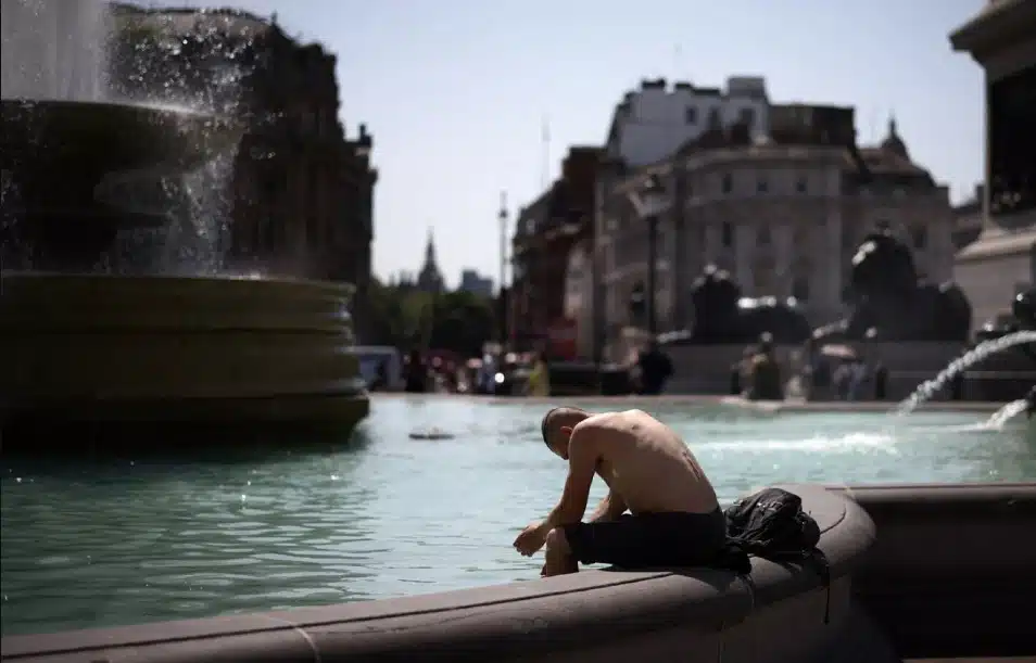 Ola de calor en Europa alcanza temperaturas de 48 grados