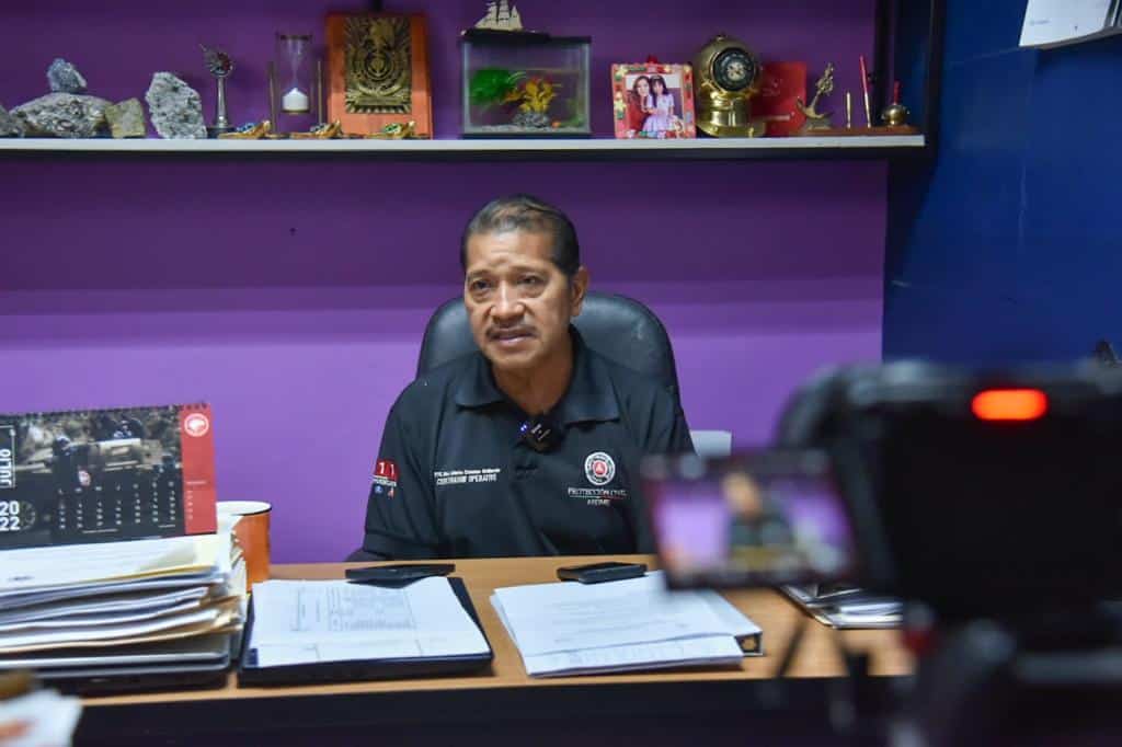 Mario Cosme Gallardo, coordinador de Protección Civil de Ahome