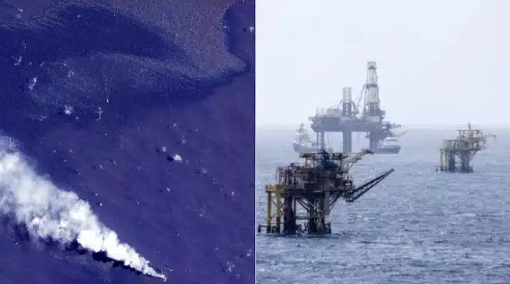 Pemex aclara derrame en el Golfo de México