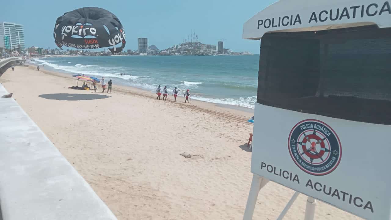 Policía Acuática en Mazatlán