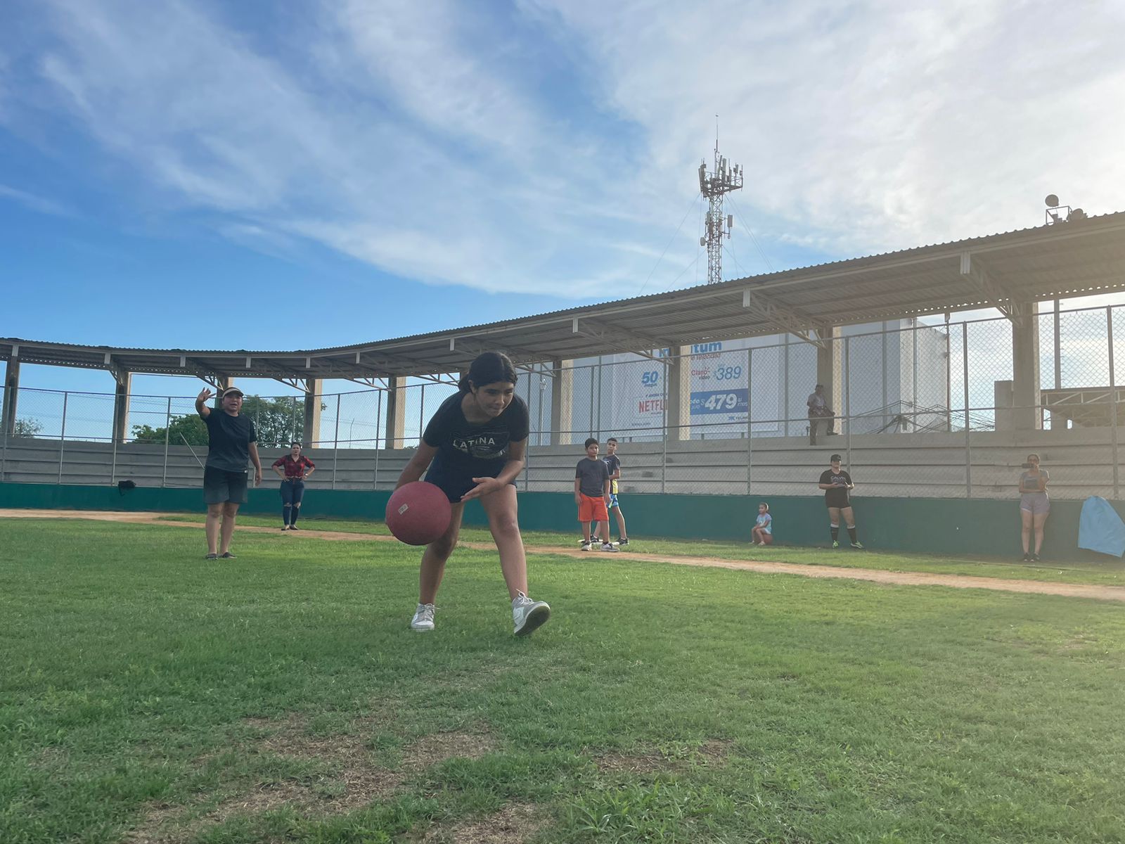 Práctica de futbeis en Mazatlán