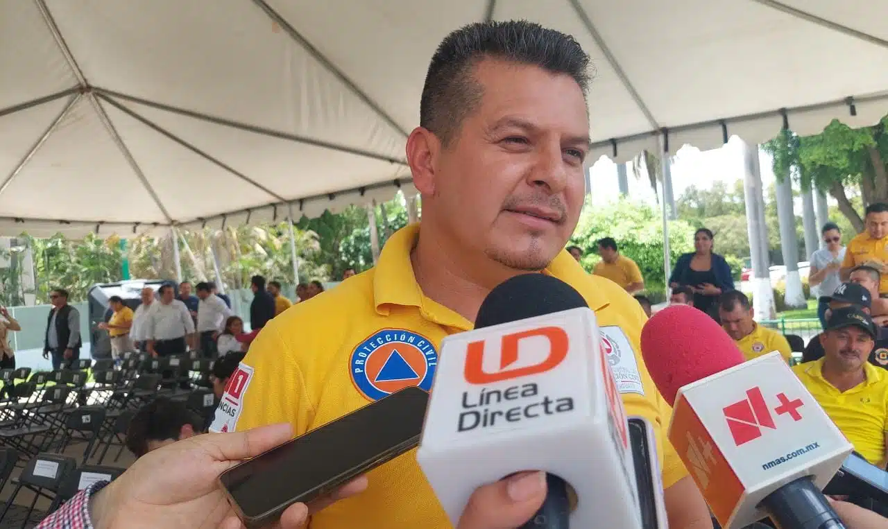 Melquiades Lozoya Lozoya, director de Protección Civil en Badiraguato