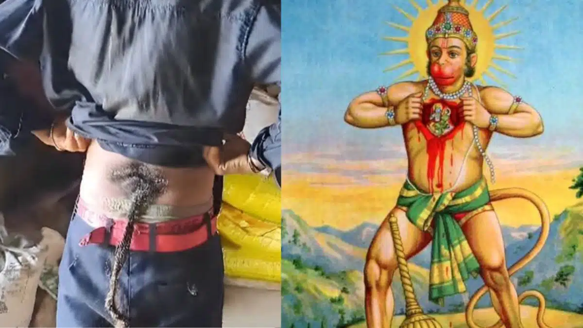 Relacionan a joven con Shri Hanuman, un dios Hindú; porque tiene cola de 60 centímetros