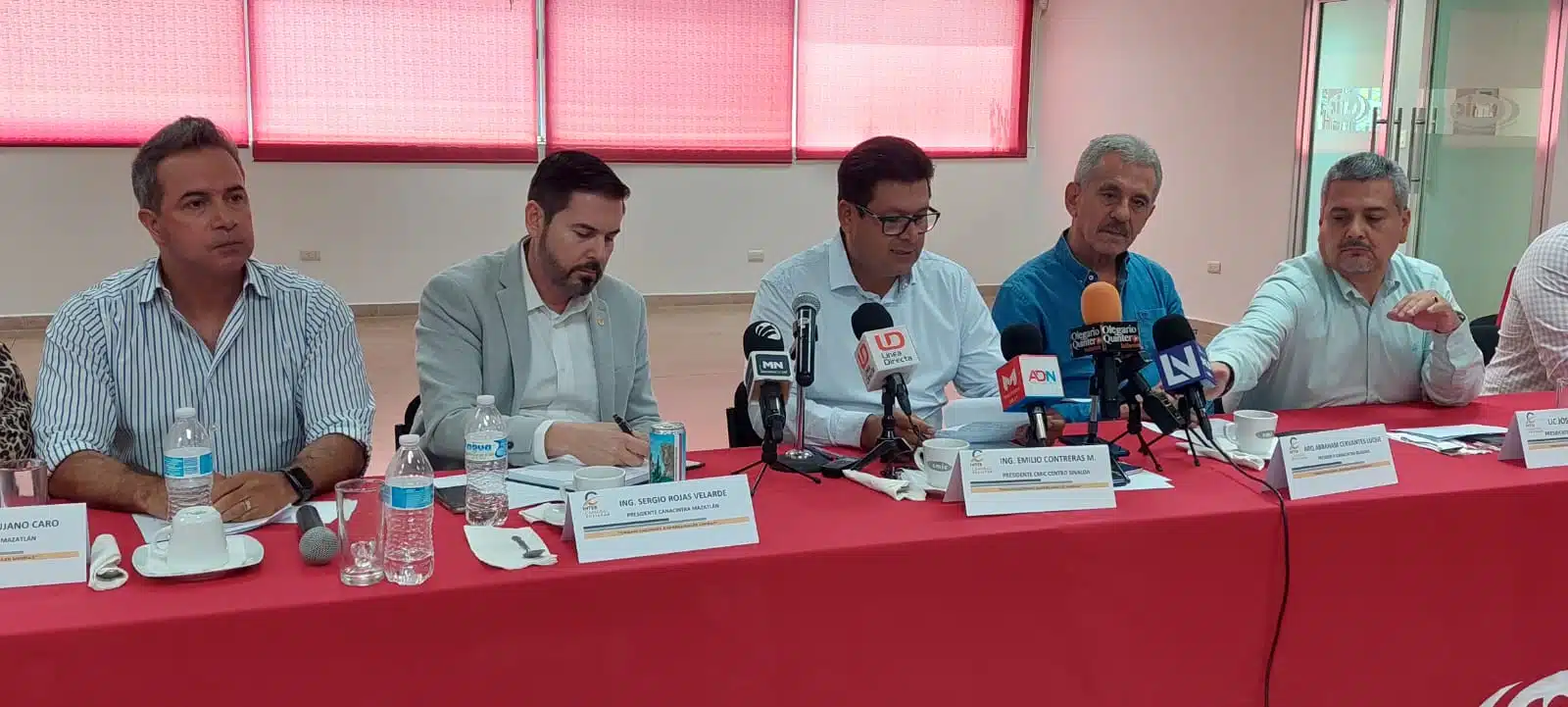 En la reunión mensual de la Intercamaral Culiacán, fueron invitados sus homólogos de Mazatlán, Guasave y Ahome.