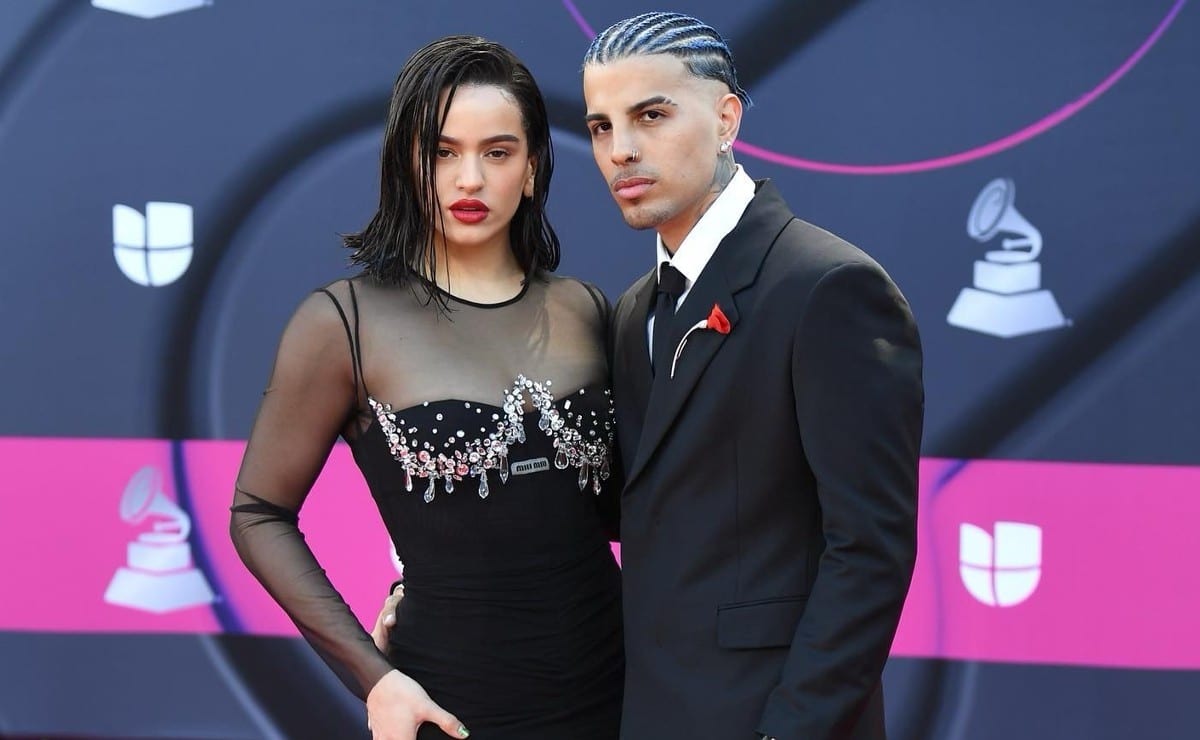 Rosalia y Rauw Alejandro en los Latin Grammy 2022