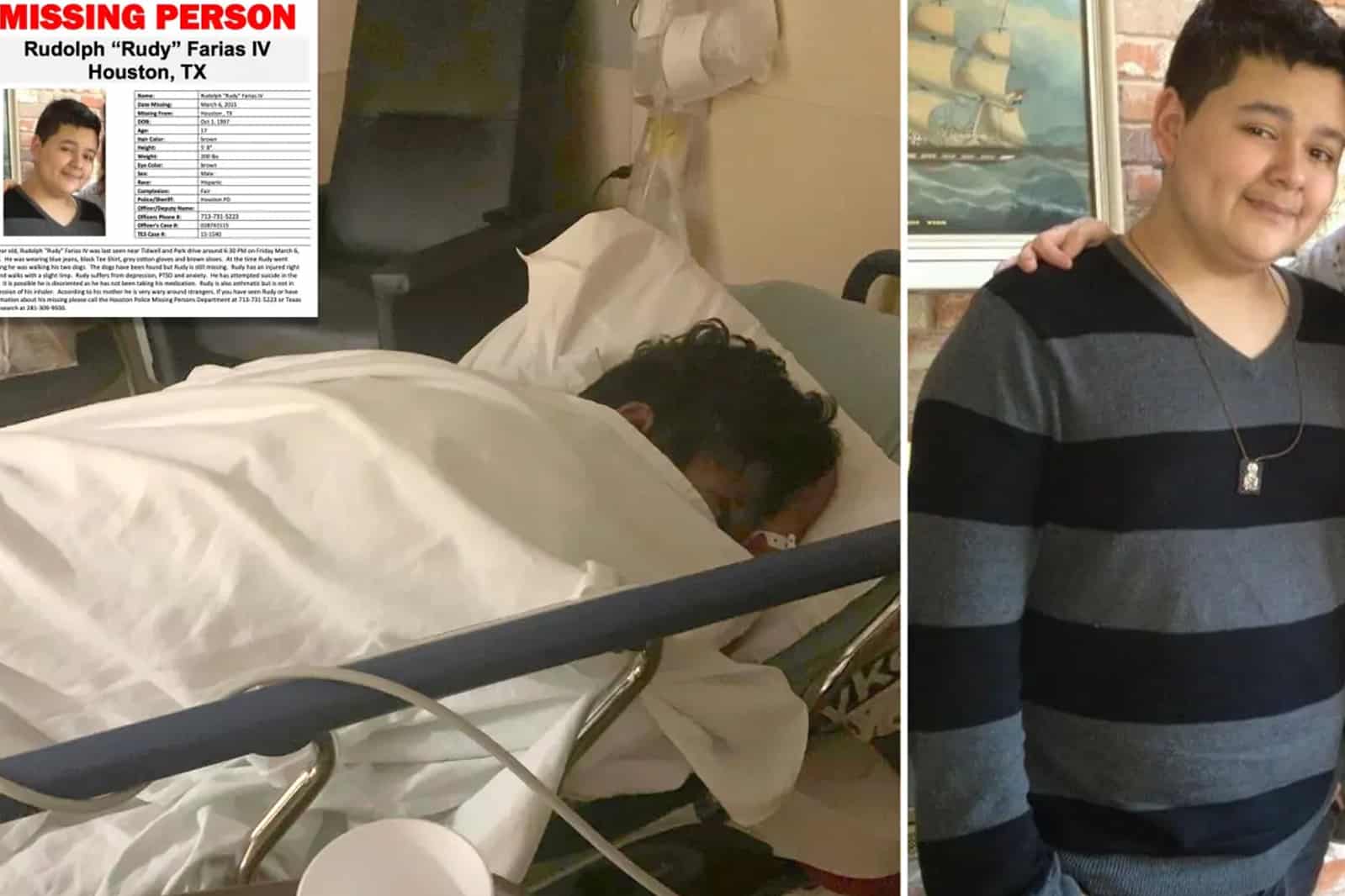 Salió a pasear a sus perros y ya no volvió a casa; ocho años después lo hallan golpeado e inconsciente