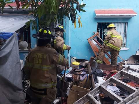Se incendia casa