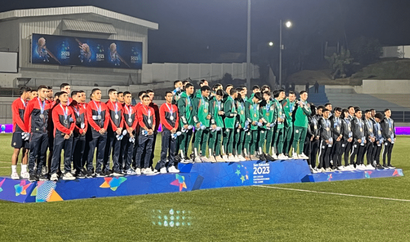 Selección sub 23 gana oro