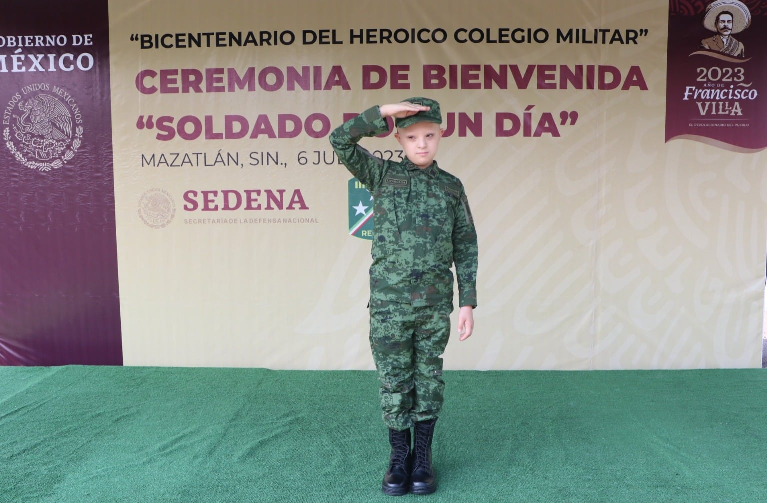 Soldado por un día