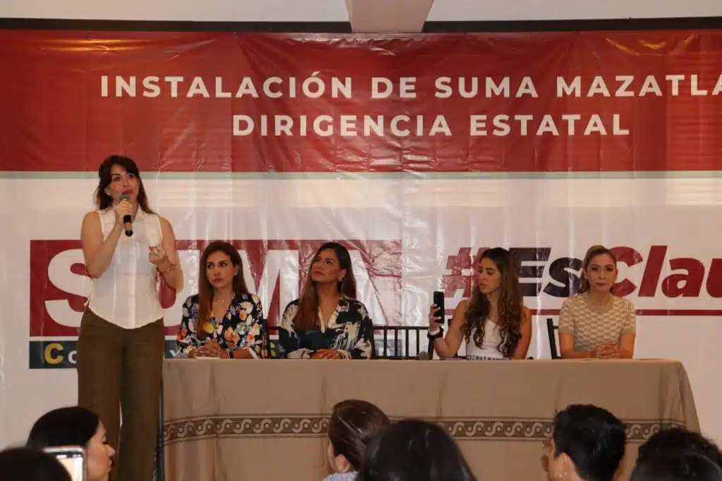 Empresarias mazatlecas se para conocer más del movimiento nacional Suma que apoya a Claudia Sheinbaum Pardo