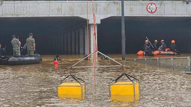 Suman 22 muertos tras fuertes inundaciones en Corea del Sur; daños en miles de dólares