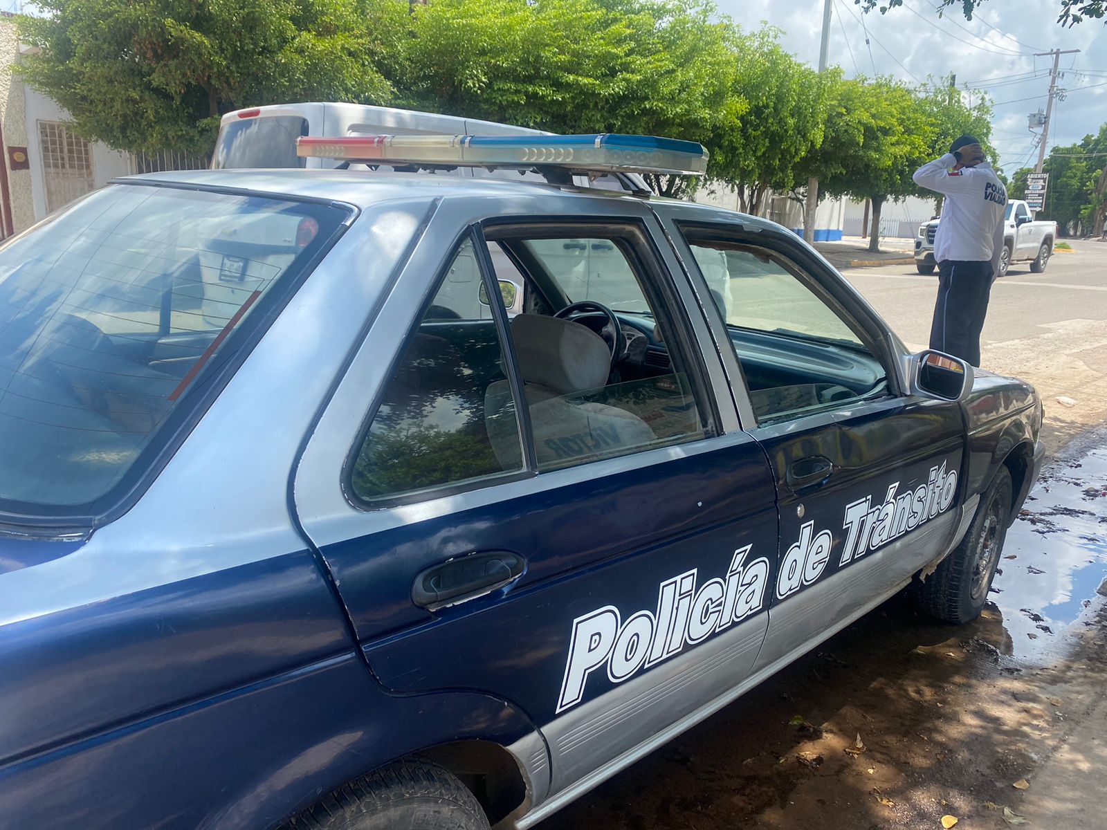 En Guasave se cumple con el retiro de polarizado y se retira de todas las patrullas.