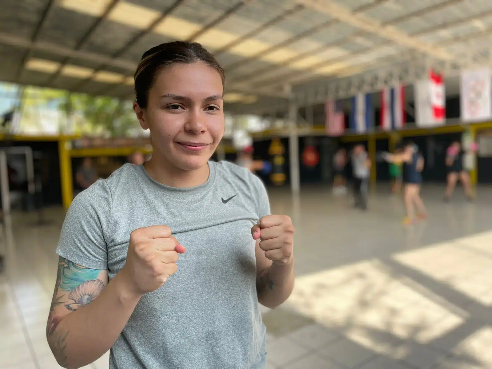 Boxeadora Tamara Cruz