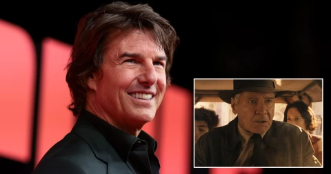 Tom Cruise en la premiere de Misión Imposible en Australia