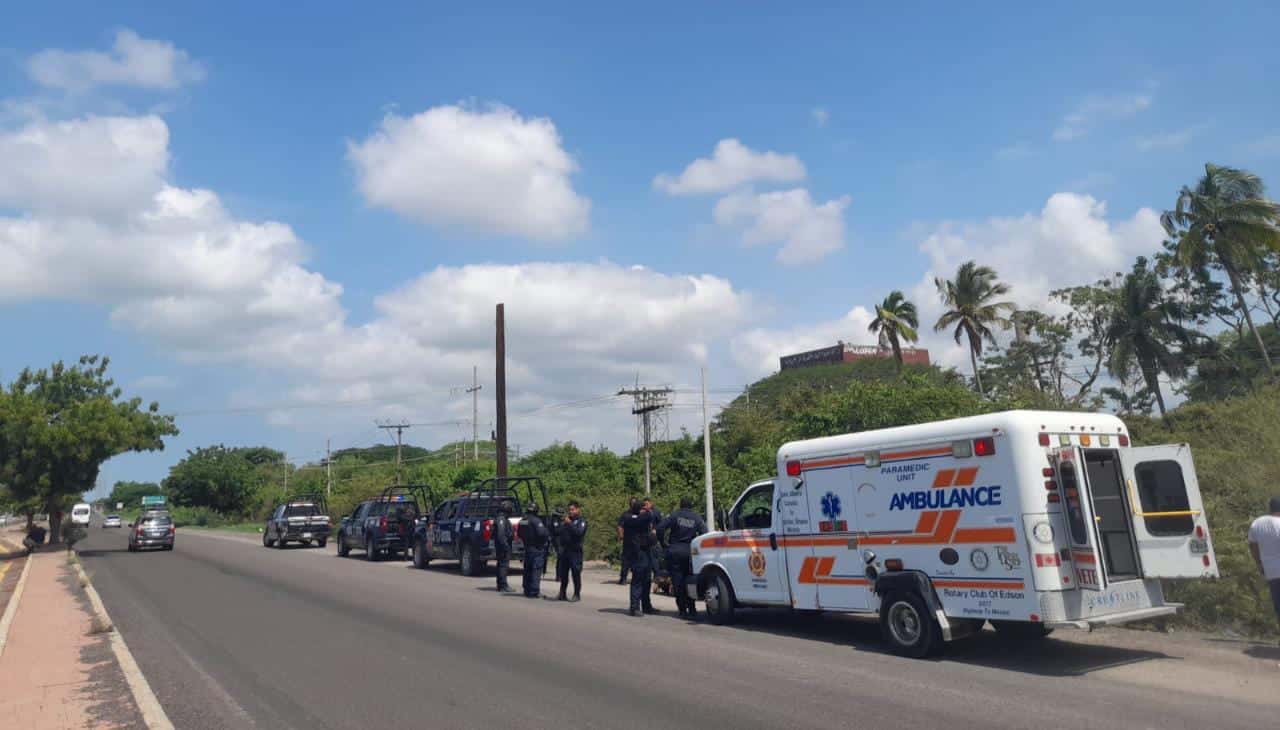 Volcadura en Mazatlán