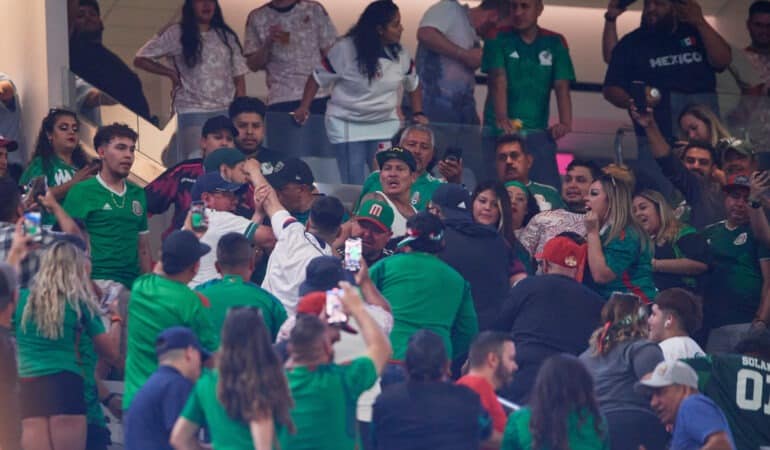 Hombre apuñaló a aficionado en la Copa Oro 2023