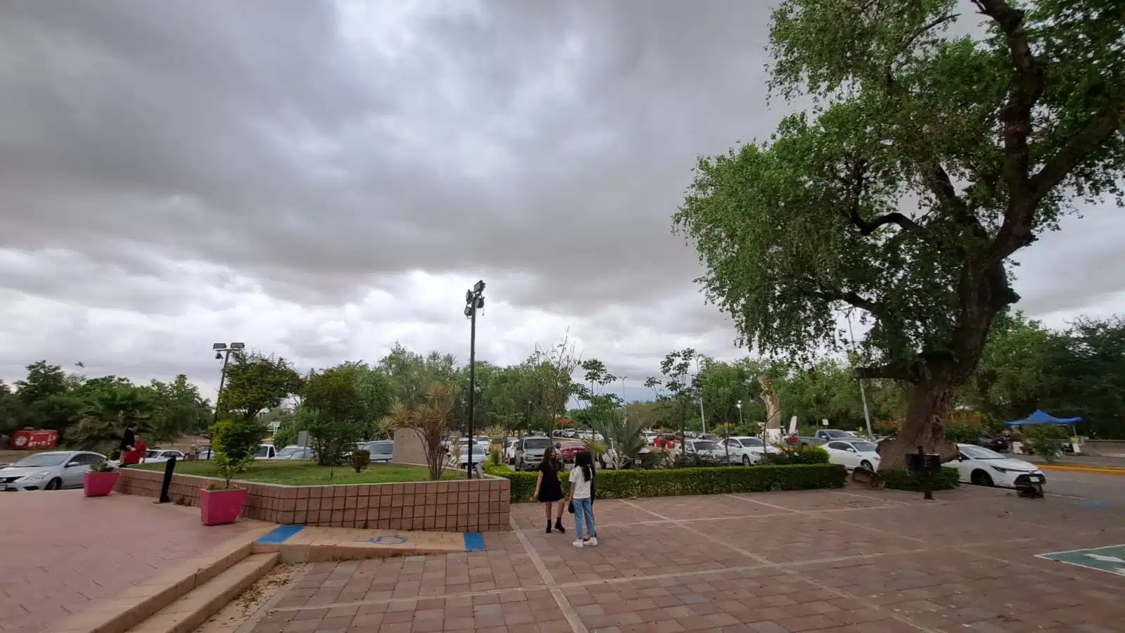 Nubes negras en Guasave