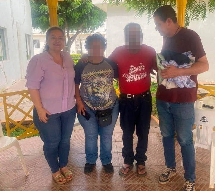 A solicitud de DIF Guasave, personal de Prevención Social y de la Secretaría de Seguridad Ciudadana y Movilidad Sustentable auxiliaron a Encarnación Villegas Bustos.