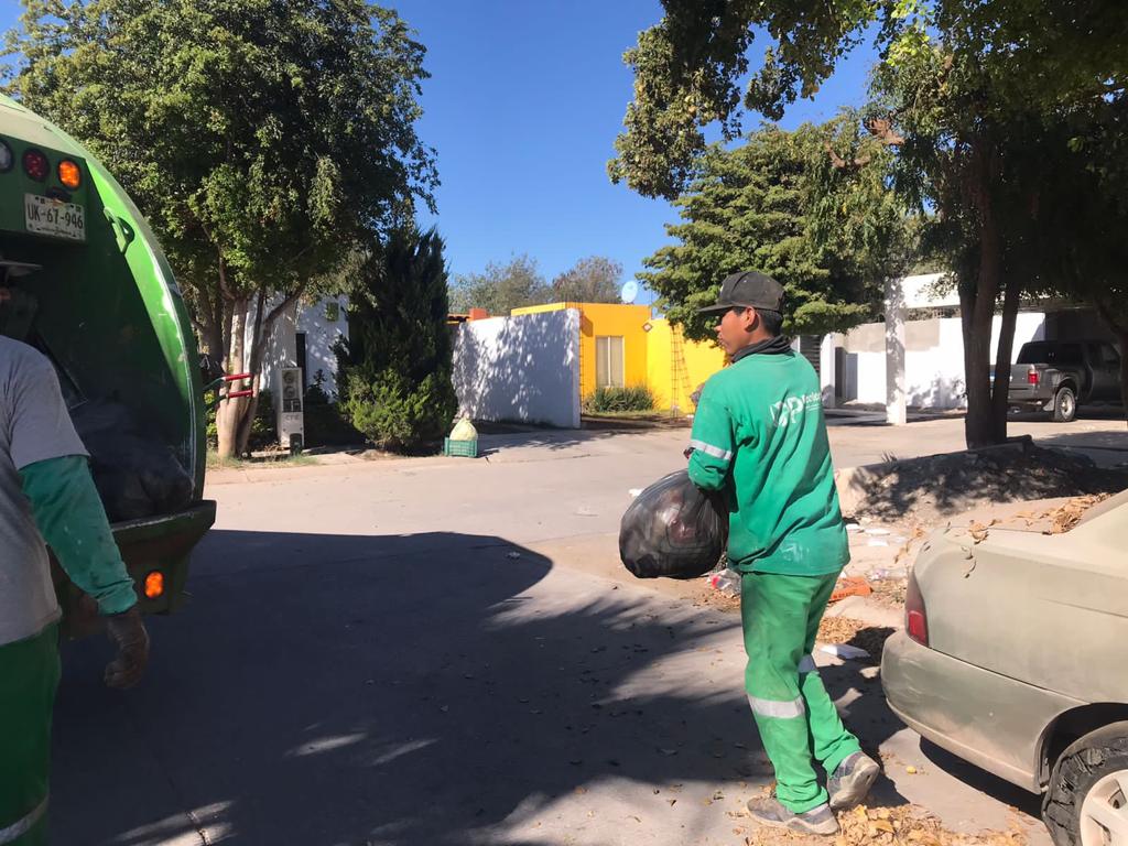 Recolección de basura en Los Mochis OP Ecología