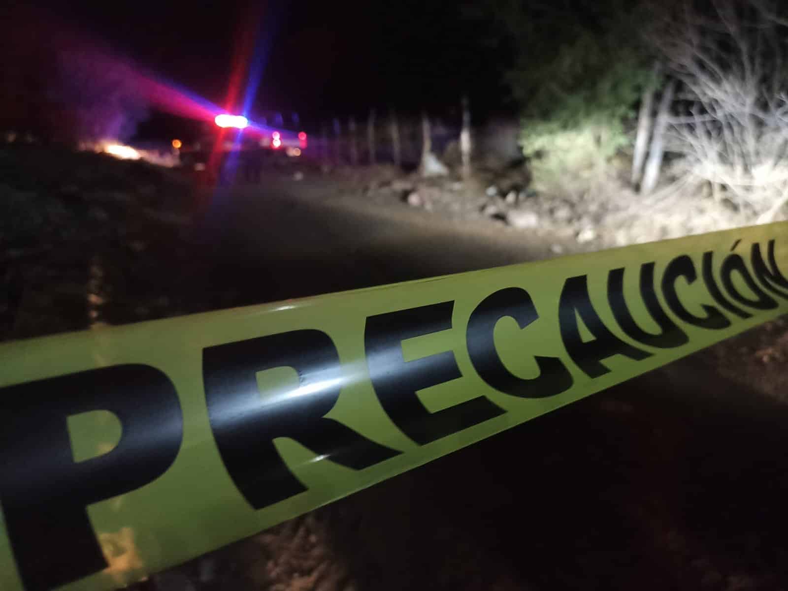 Atado de manos y ultimado con un balazo hallan cuerpo de un joven en Guamúchil 