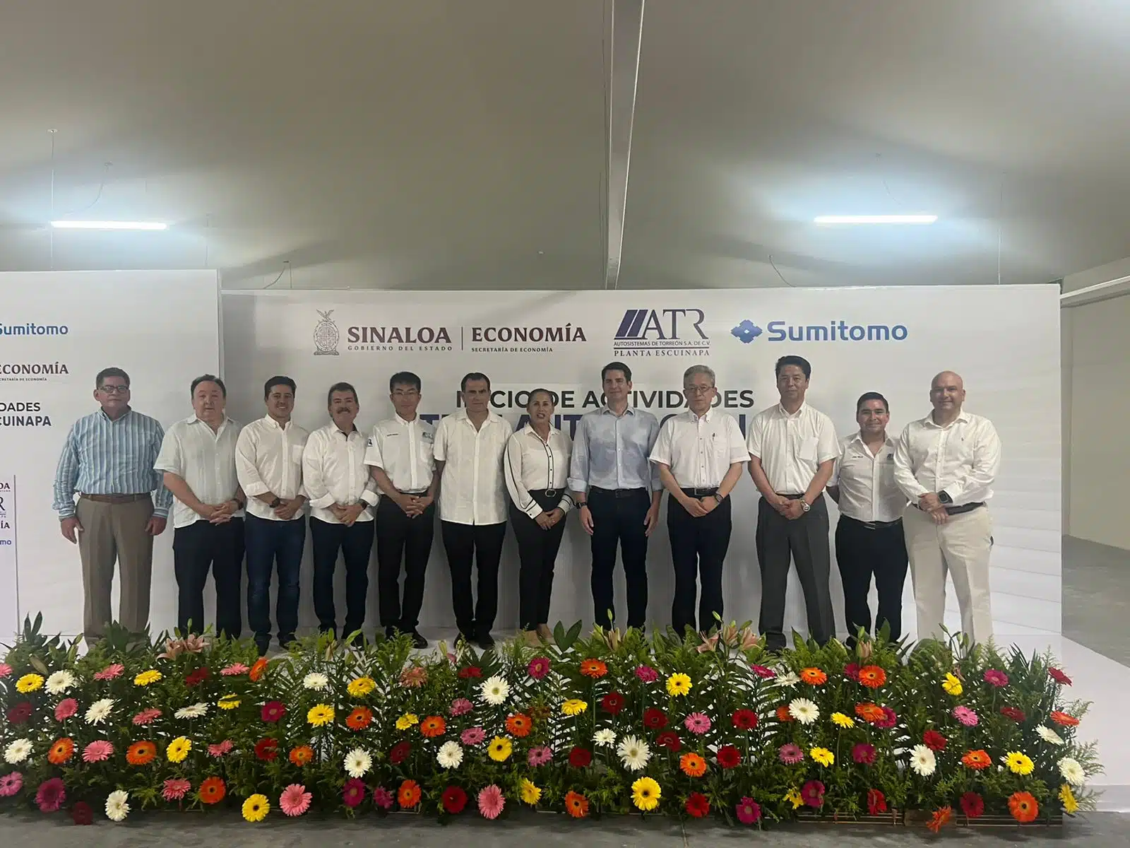 Inauguran en Escuinapa la planta Atr Sumitomo con 200 fuentes de empleo directas