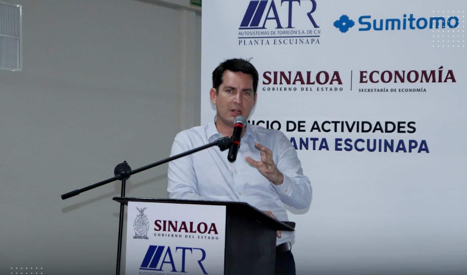Inauguran en Escuinapa la planta Atr Sumitomo con 200 fuentes de empleo directas
