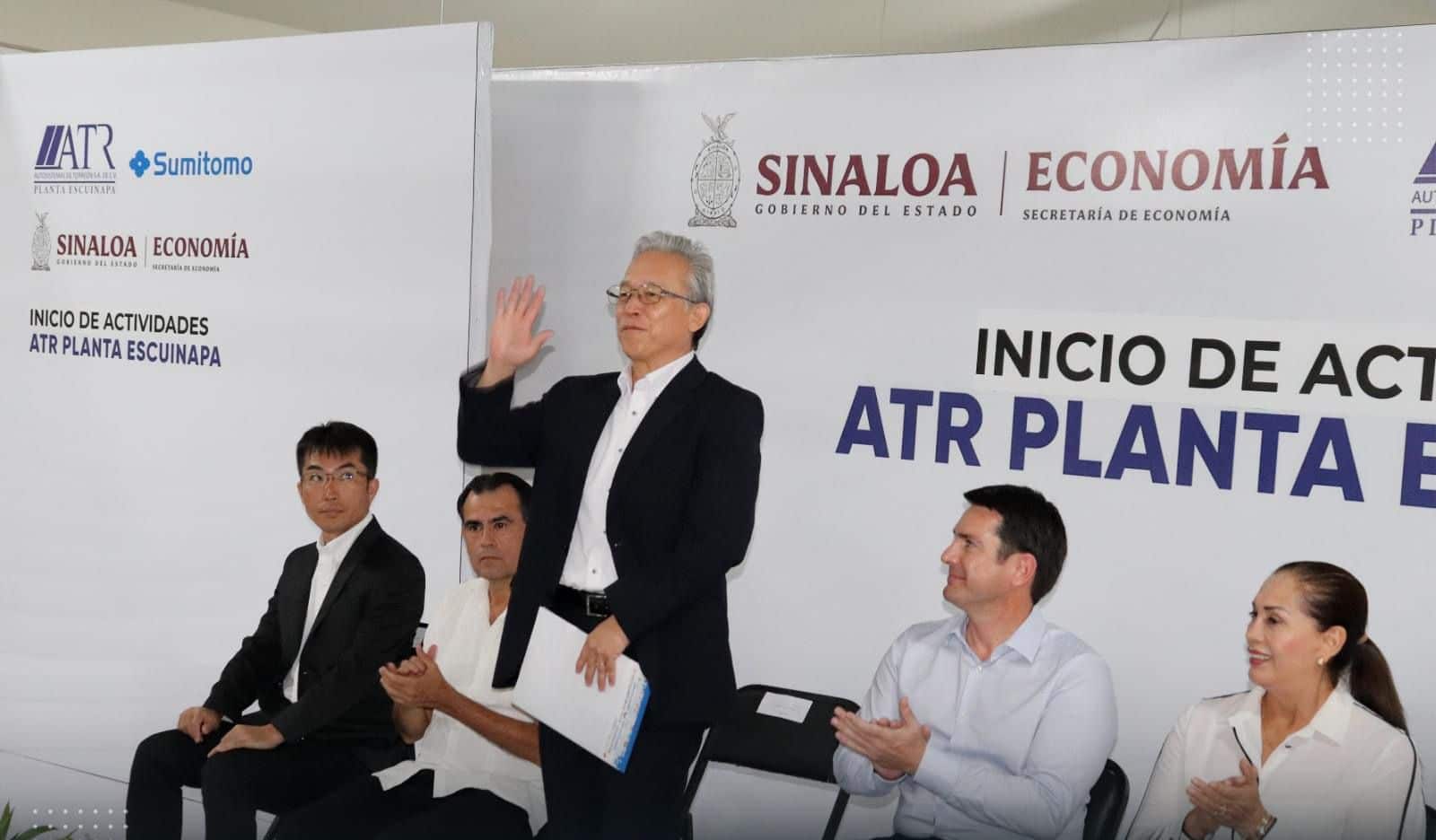 Inauguran en Escuinapa la planta Atr Sumitomo con 200 fuentes de empleo directas