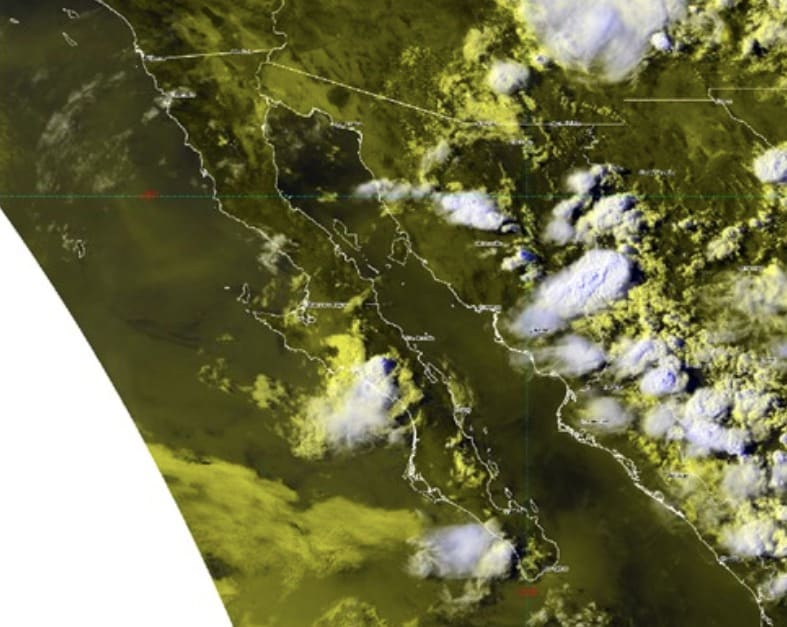 Pronóstico de vespertino-nocturno del SMN para Sinaloa este 12 de julio de 2023.