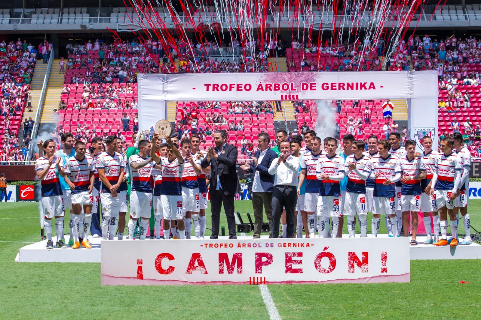¡Campeones! Chivas vence al Athletic Bilbao y Paunovic conquista el primer título con el “rebaño sagrado”