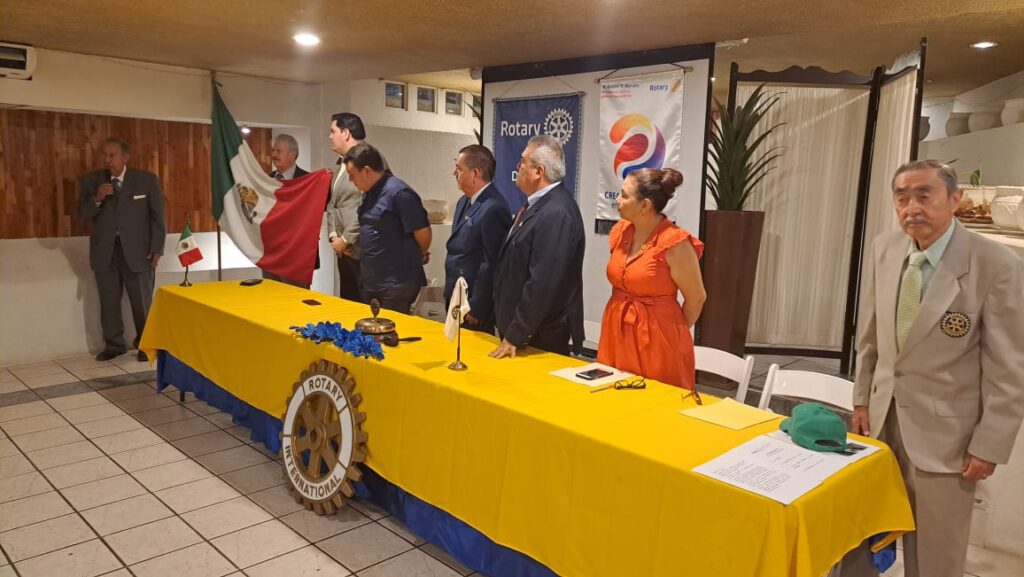 Llega Gabriel Alejandro Jiménez a la presidencia de Club Rotario Guasave